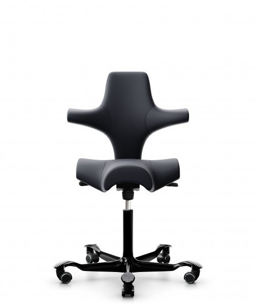HAG Capisco 8106 Paloma Soft Leder Anthrazit ATG 55185